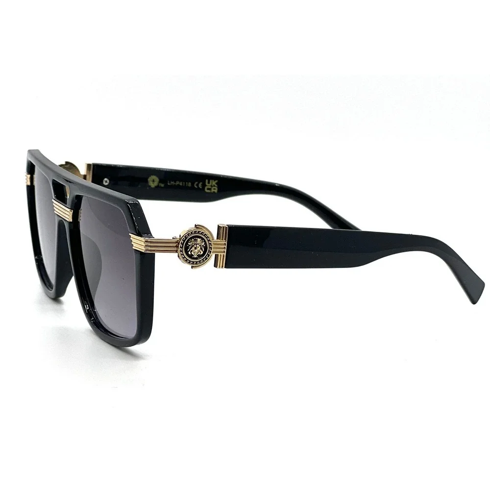 Sunglasses Oversized Gradient Black Lens Retro Beach Party Shades‎ Eye Glasses